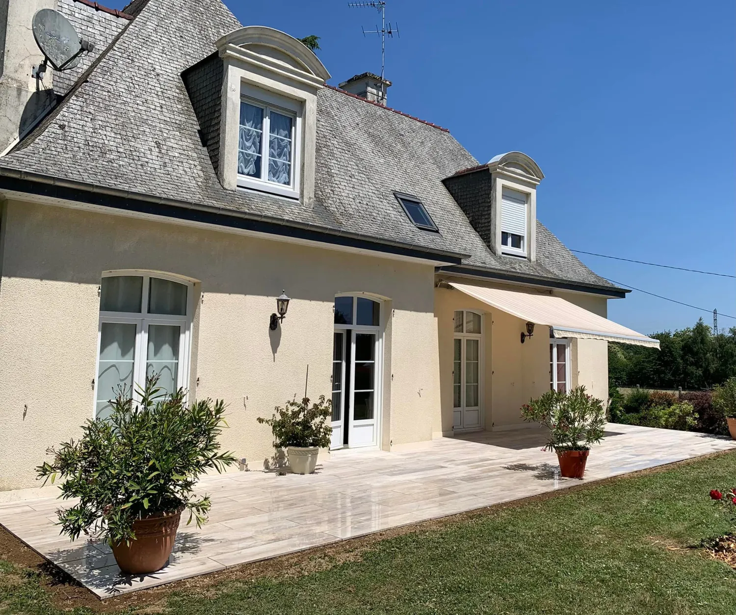 construction de terrasse cintre