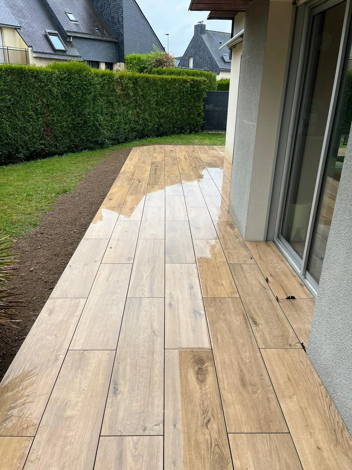 construction de terrasse cintre