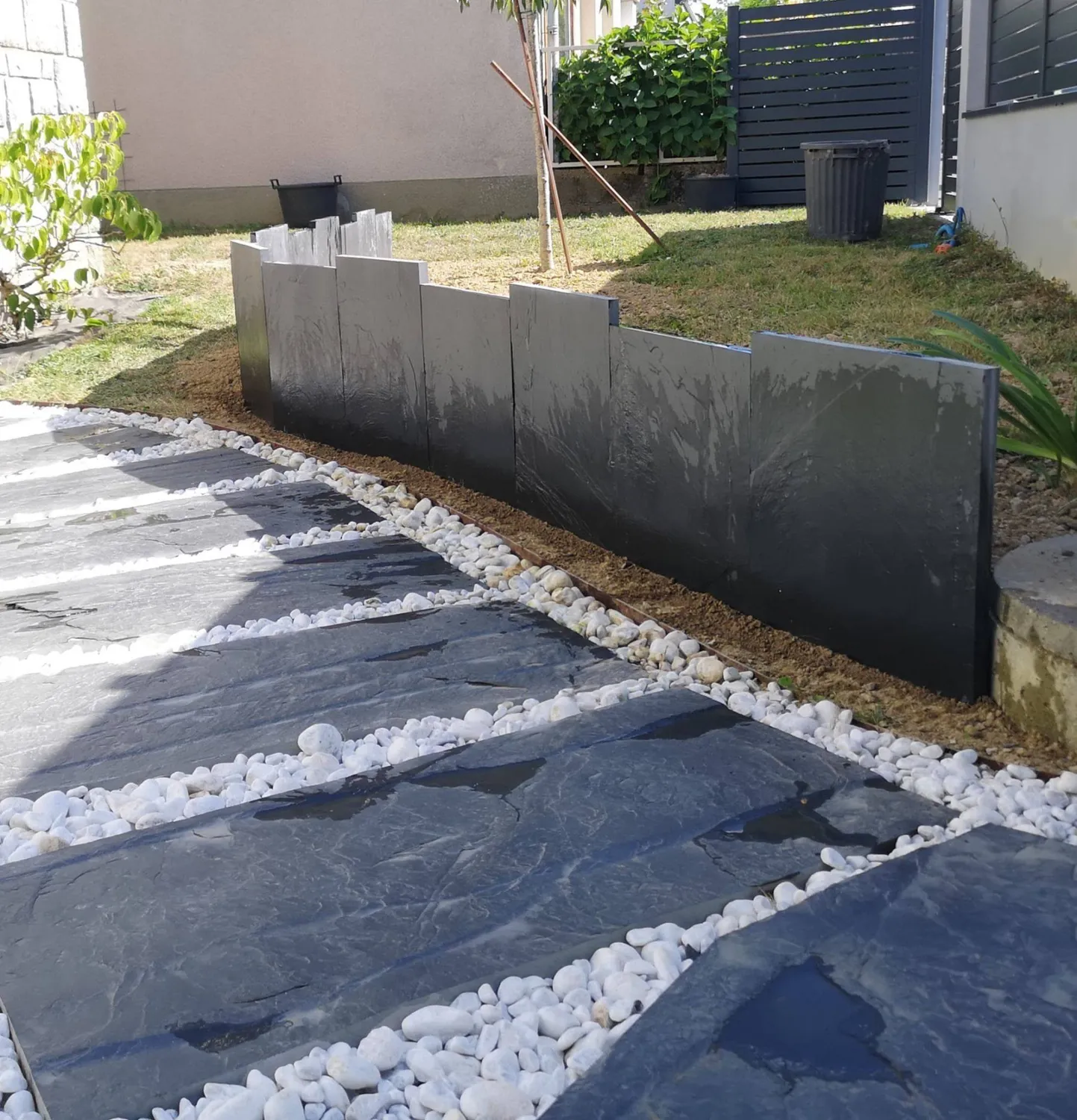 installation de pergola bioclimatique cintre