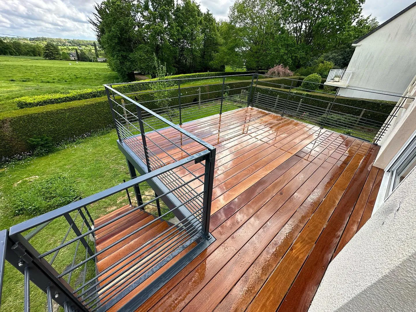 installation de pergola bioclimatique pace