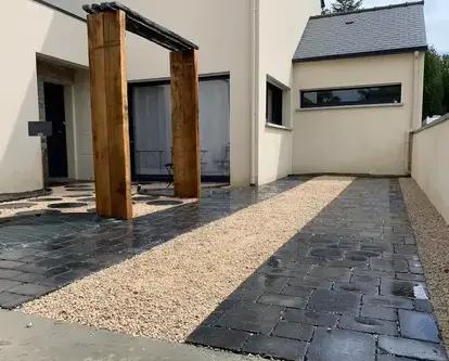 installation de pergola bioclimatique Rennes-5