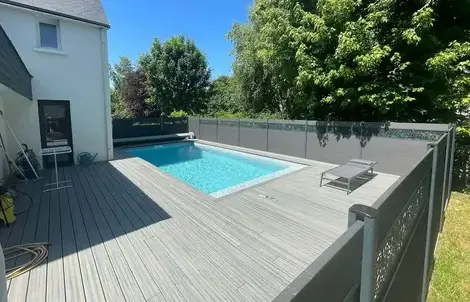 pavé terrasse jardin à Betton - image 3