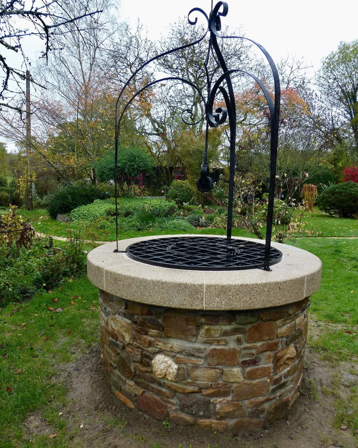 pave terrasse jardin betton