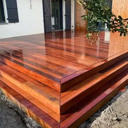 pavé terrasse jardin à Betton - image 4