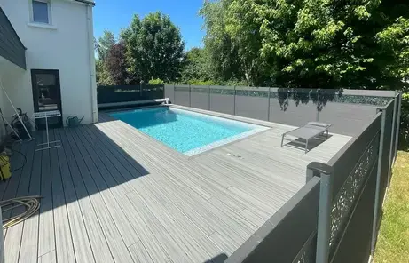 pavé terrasse jardin à Le Rheu - image 3