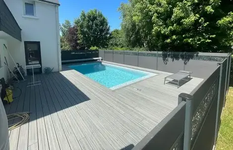 pavé terrasse jardin à Saint-Grégoire - image 4