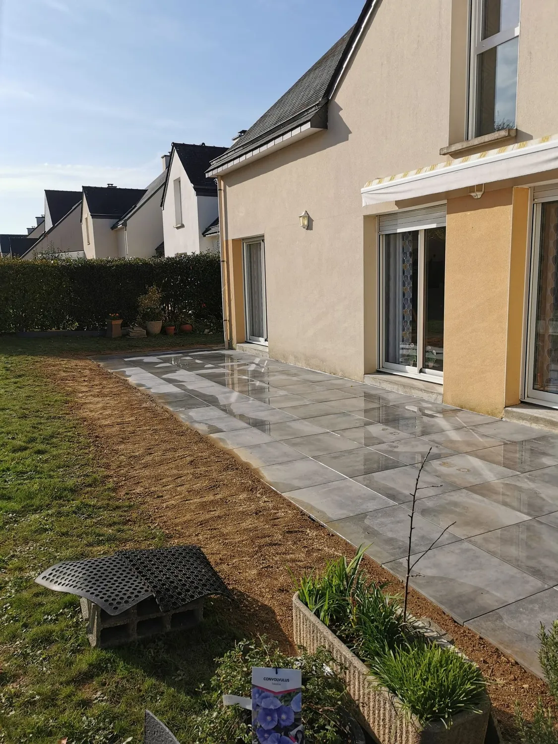 pave terrasse jardin saint malo