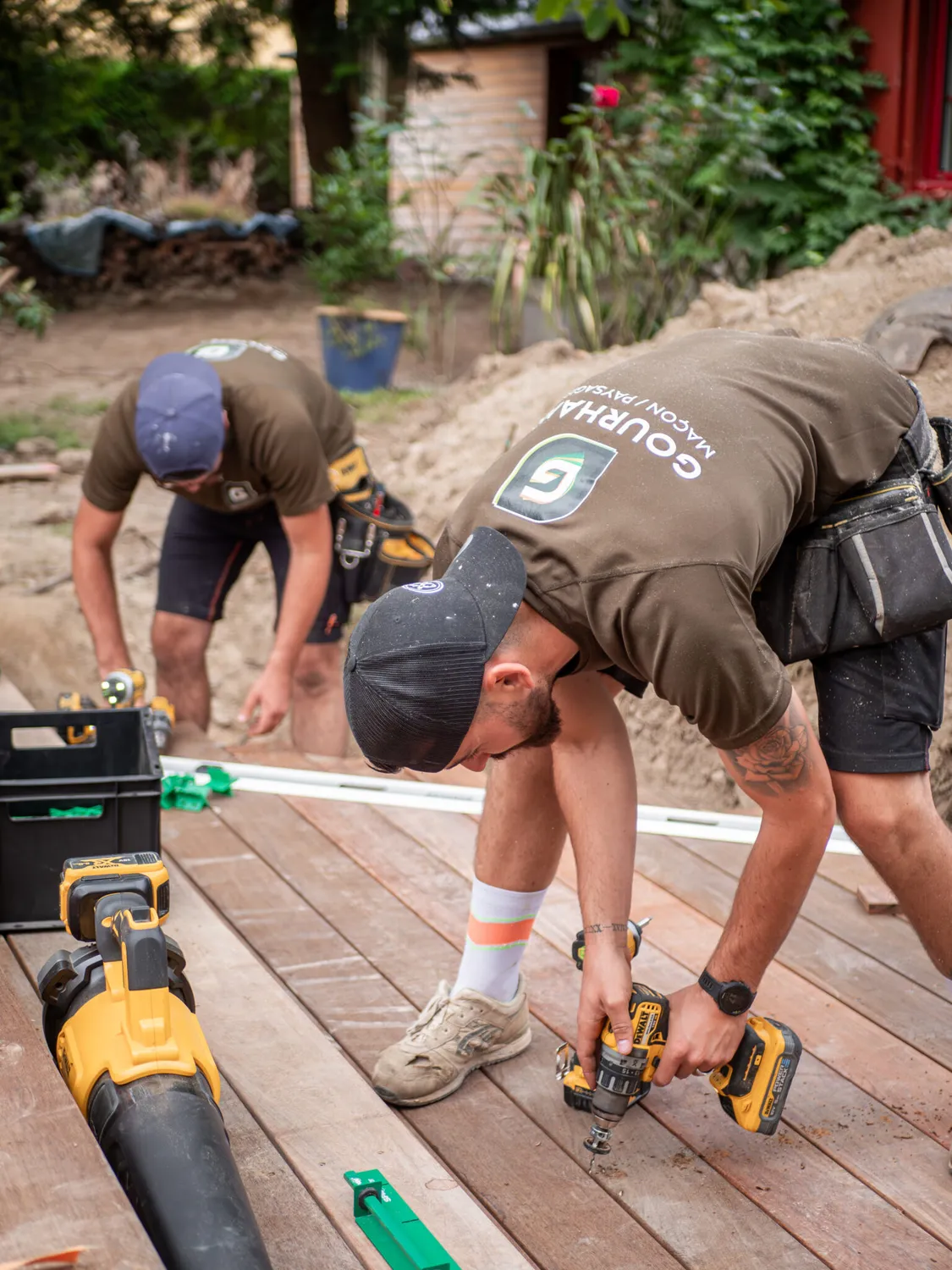pose de cloture rigide cintre