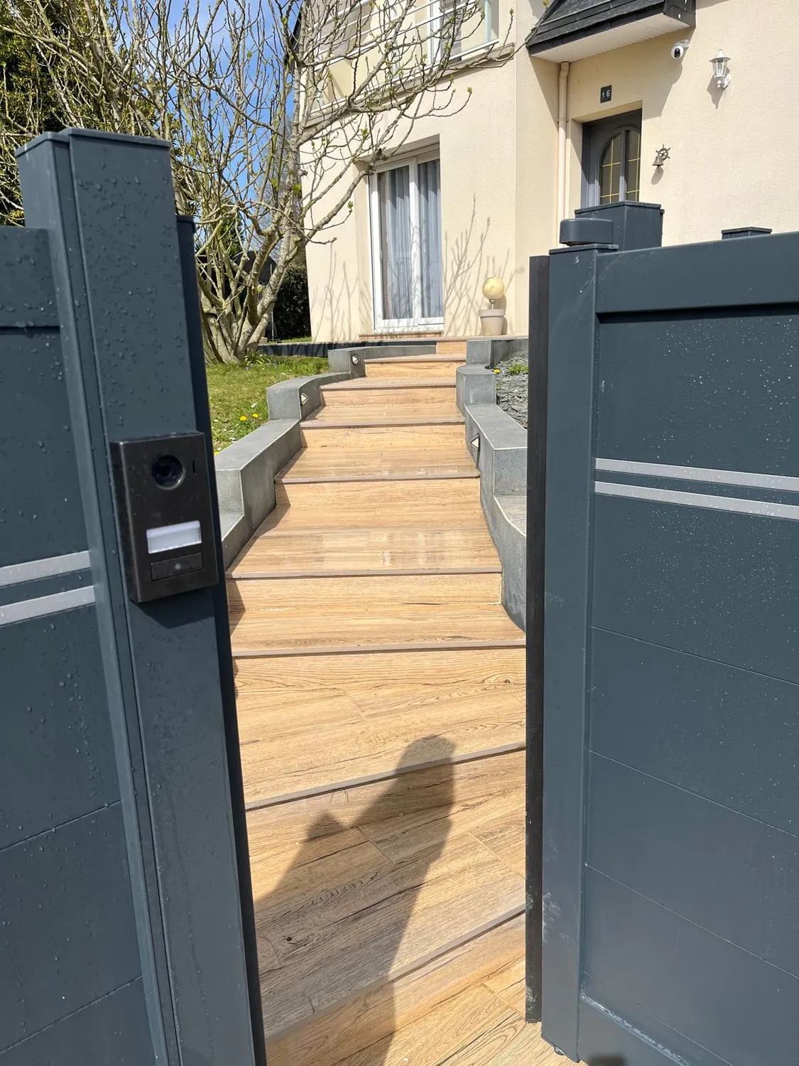pose de cloture rigide le rheu