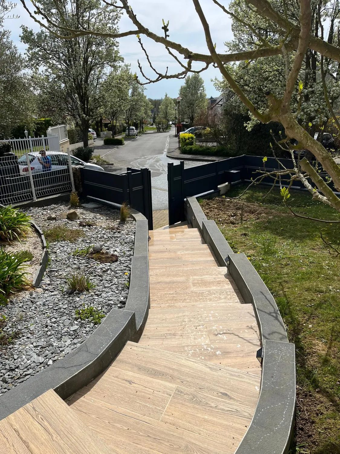 pose de cloture rigide saint gregoire