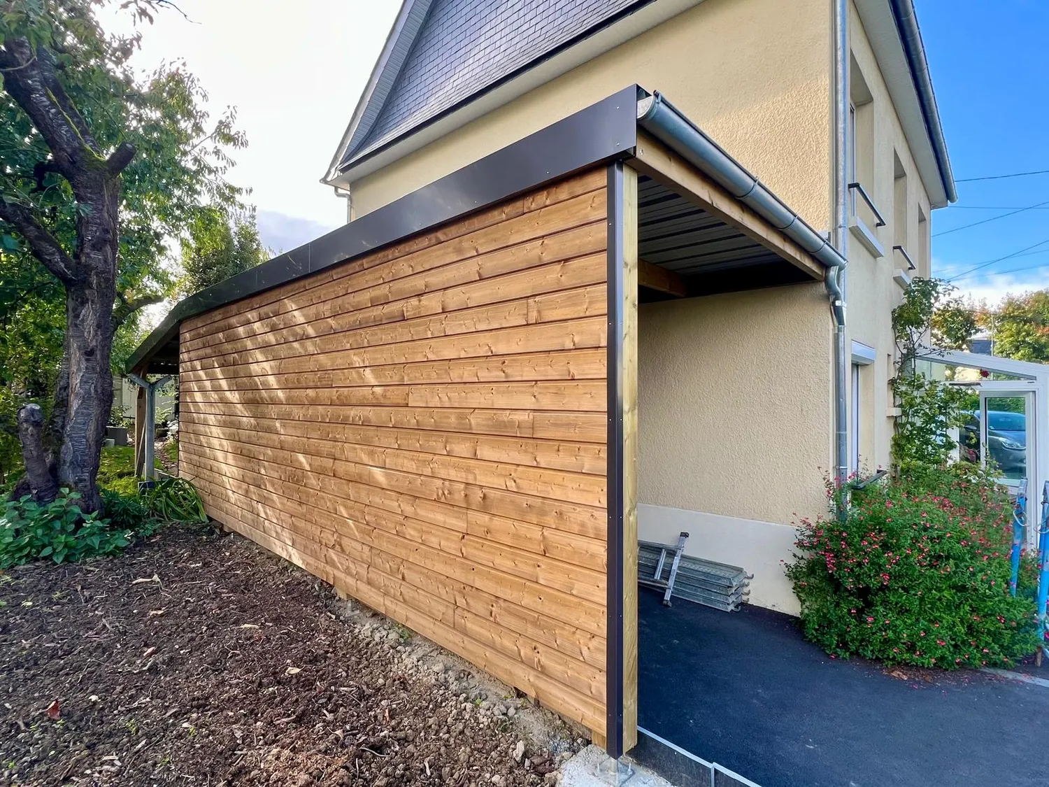 pose de portail betton