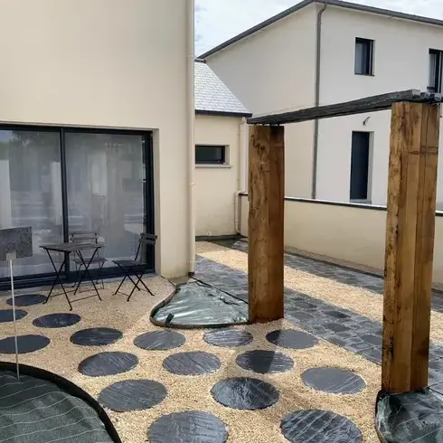 pose de terrasse en bois à Betton - image 2