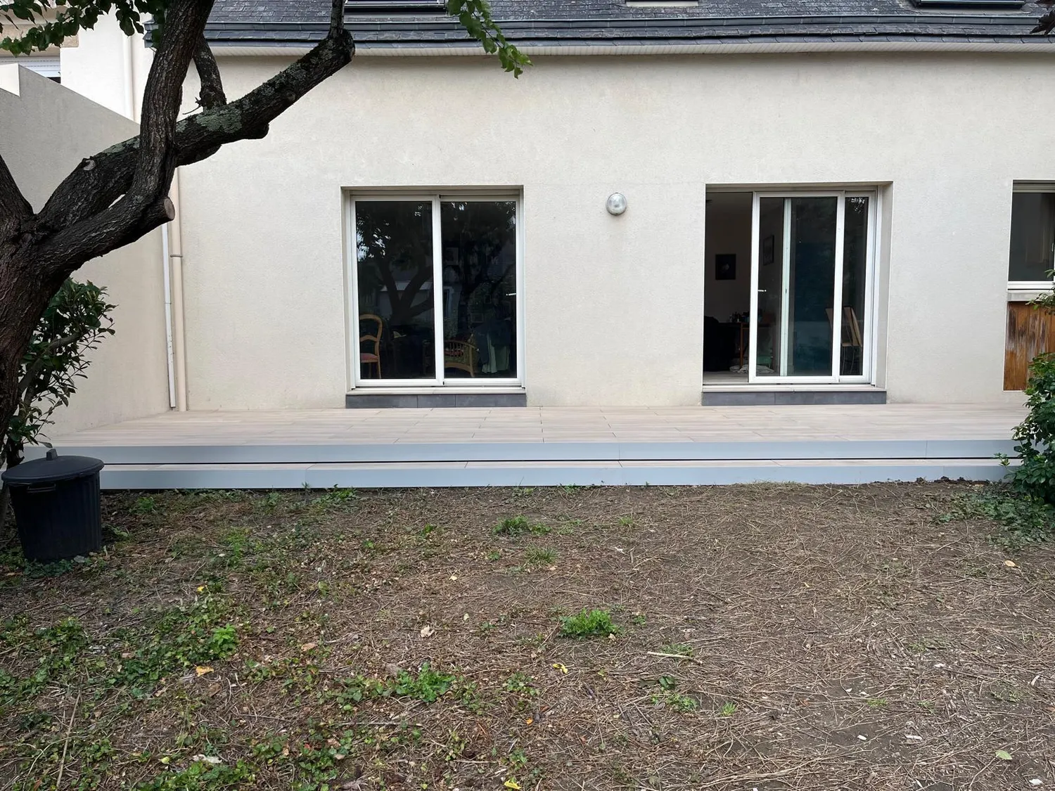 pose de terrasse en bois breal sous montfort
