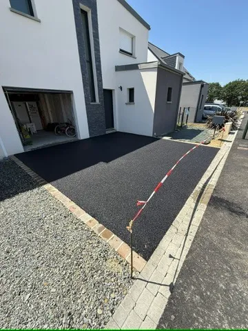 pose de terrasse en bois bruz