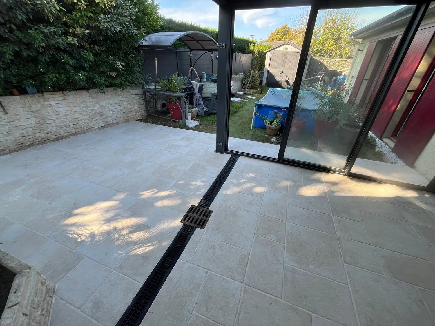 pose de terrasse en bois mordelles