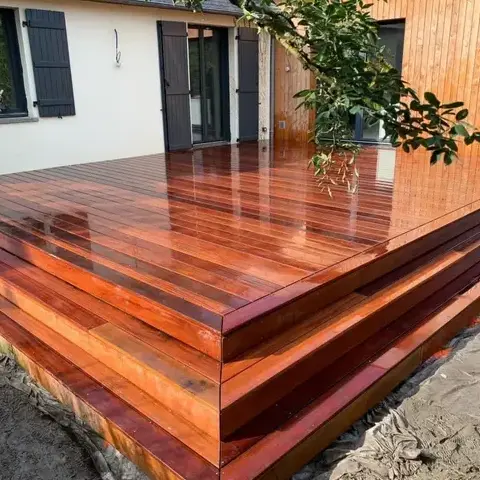 pose de terrasse en bois à Saint-Grégoire - image 4