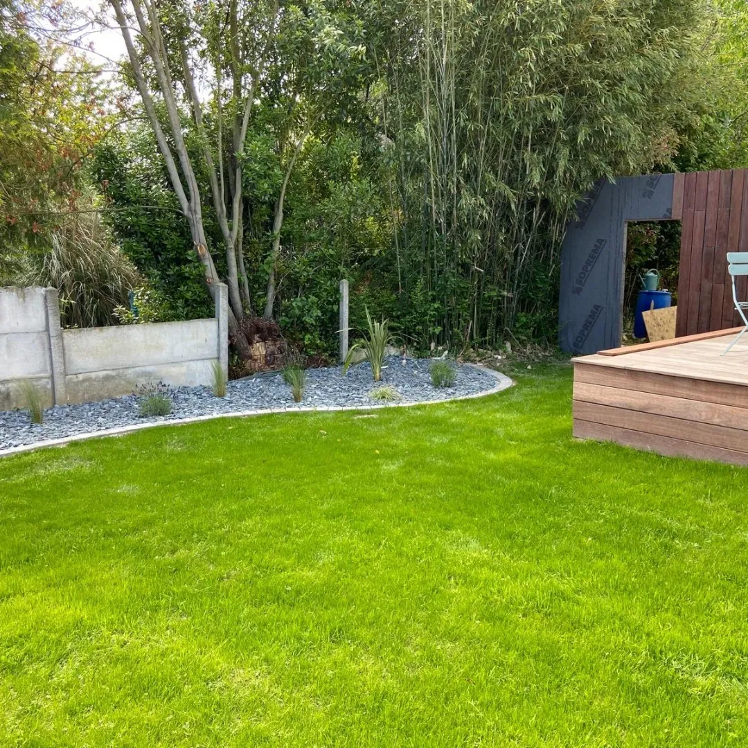 pose de terrasse en bois saint malo